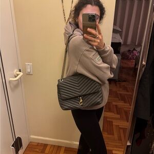 Rebecca Minkoff Grey Shoulder Bag